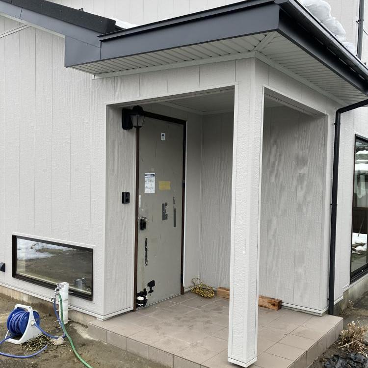 【I様邸/富山市】玄関土間・外壁工事